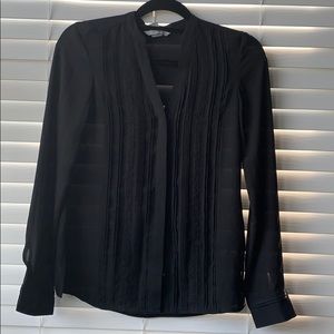 H&M Black Button Down Shirt